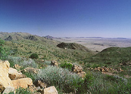 Panoramablick vom Spreetshoogte Pass